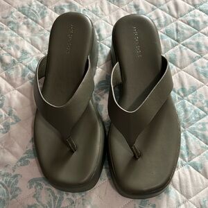 American Eagle platform sandals